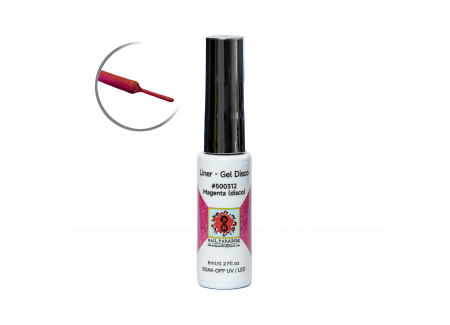 Liner Gel Disco - Magenta 8 ml